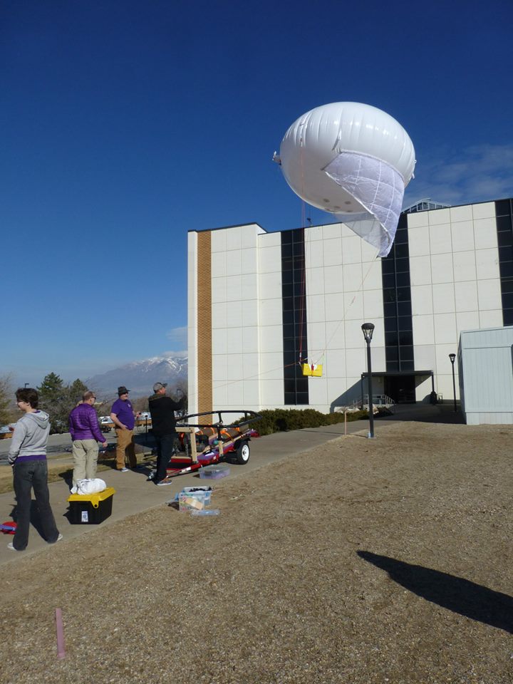 Aerostat image showing typical payload.
